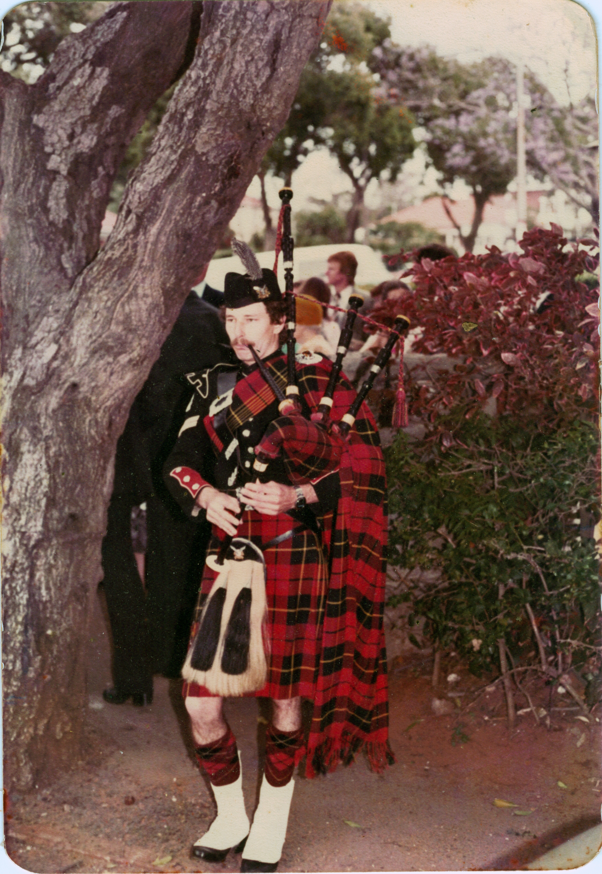 Mike in Full Band Dress